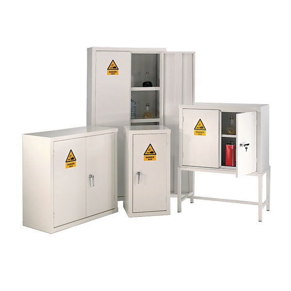 James Beford 88 Series Acid Storage Cabinet White 712x355x305mm
